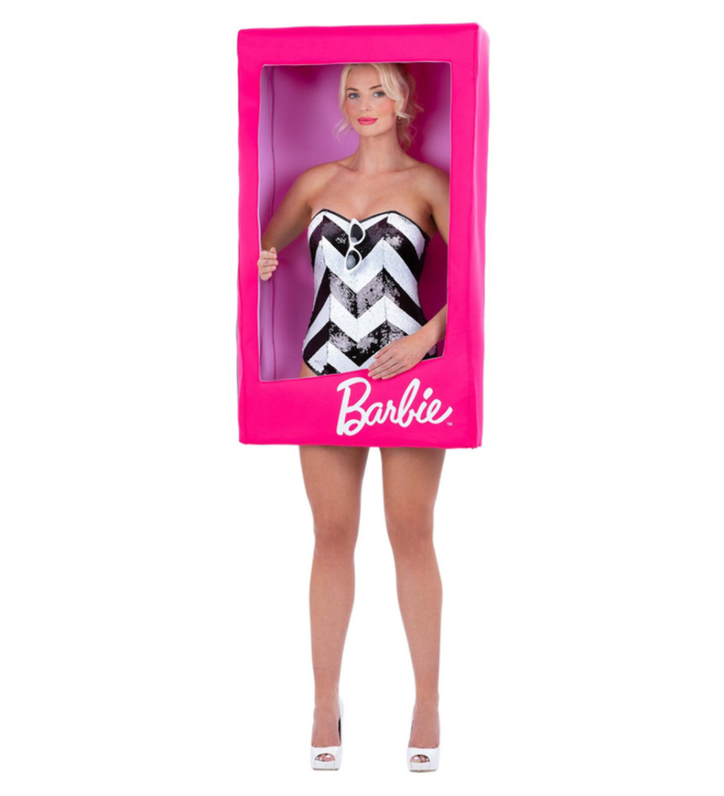 Barbie 3D doboz jelmez