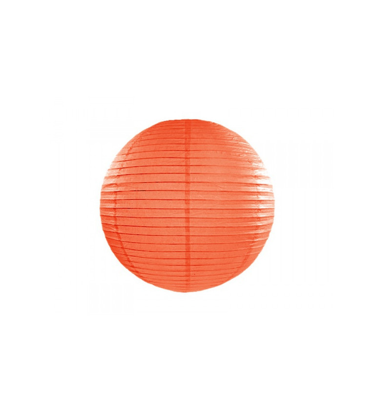 Narancssárga lámpa - golyó 35 cm