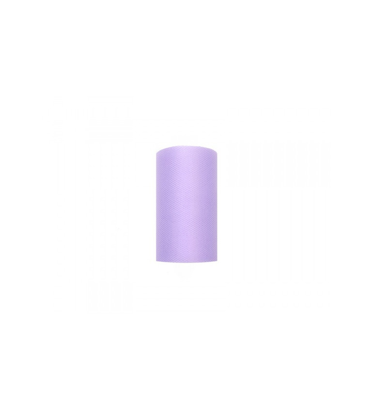 Egyszínű lila tüll - 0,08 m