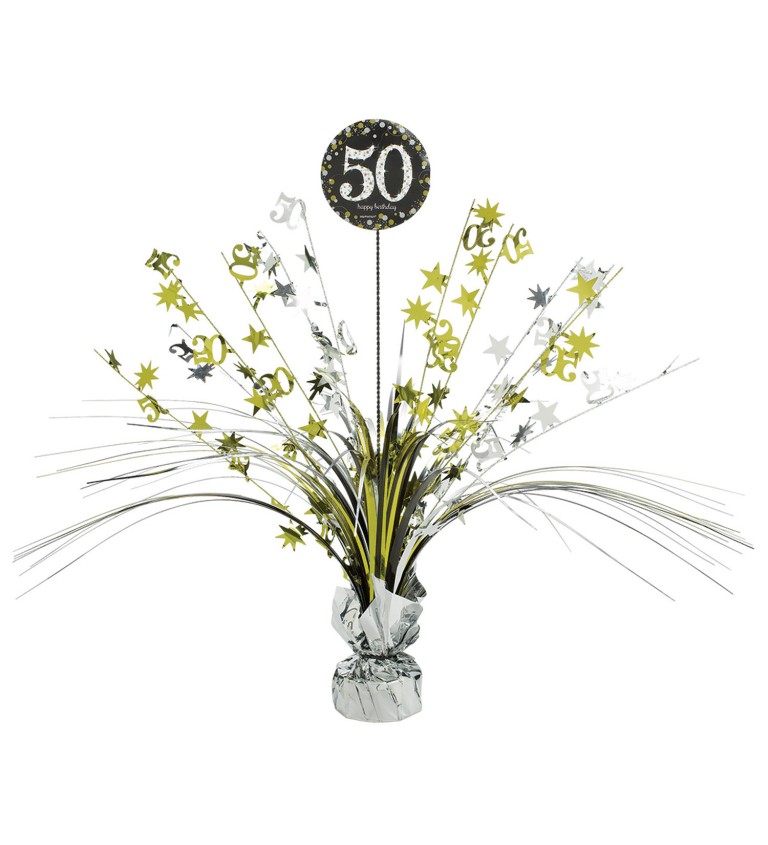 Születésnapi dekoráció - szökőkút 50