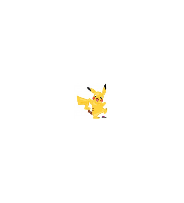 Fóliás sétáló léggömb - Pikachu