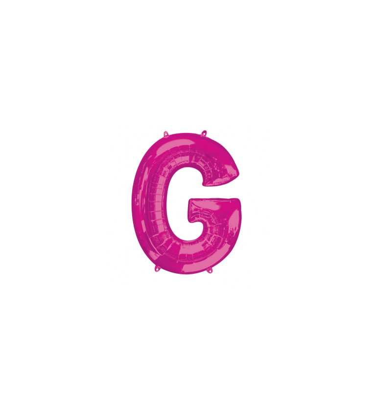 Rózsaszín fólia léggömb G