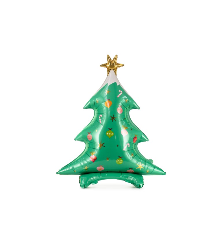 Fólia léggömb karácsonyfa