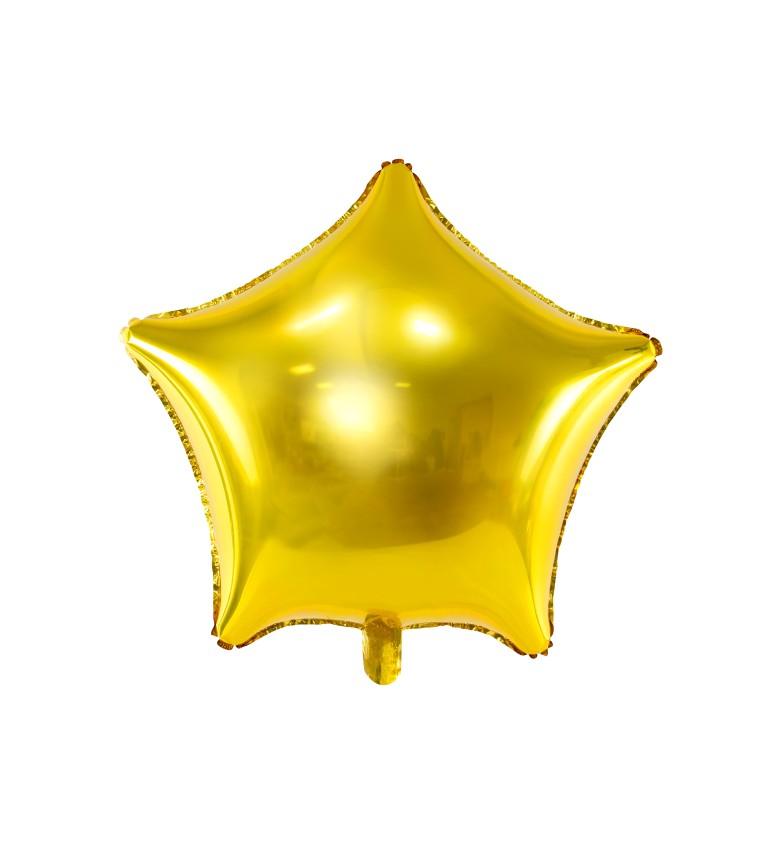 Fólia csillag - arany