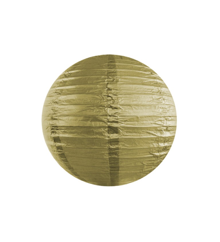 Arany lámpás - gömb 35 cm