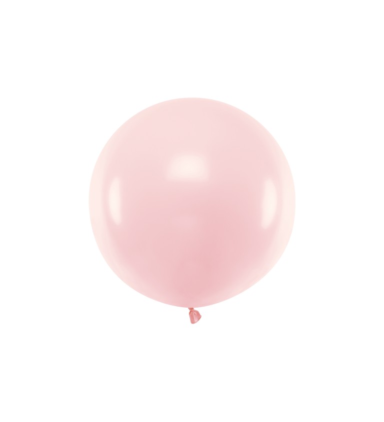 Nagy léggömb - világos rózsaszín