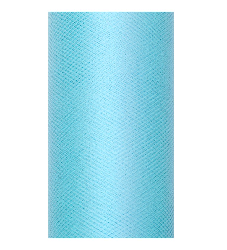Egyszínű türkiz tüll - 0,3 m