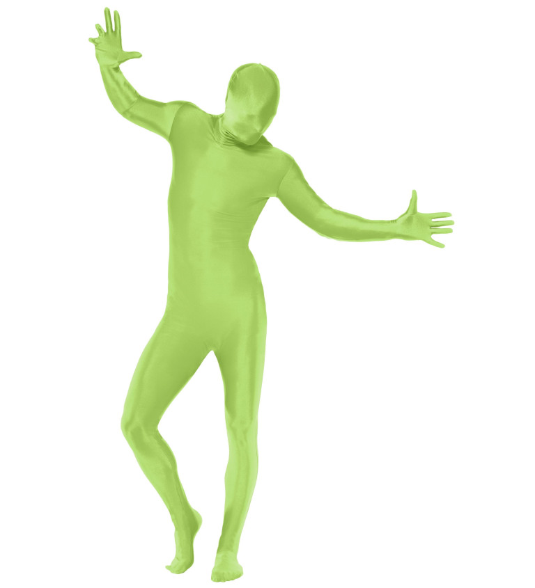 Unisex jelmez - Morphsuit, zöld