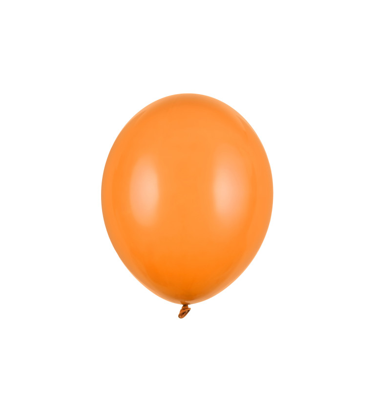 Latex lufi 30 cm-es narancssárga, 100 db