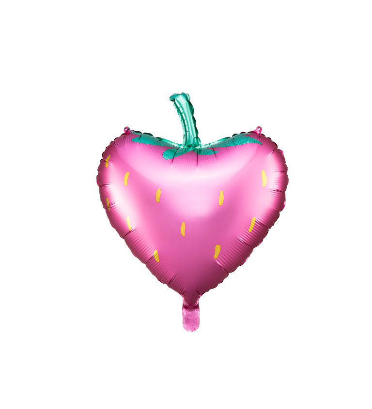 Ballon rózsaszín eper