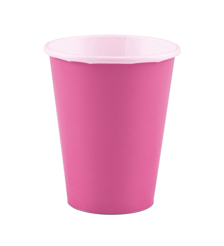 Poharak rózsaszín