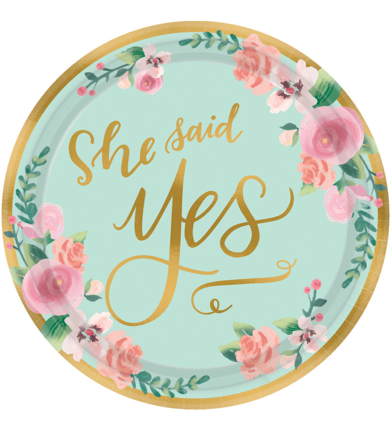 Tányérok-She said YES