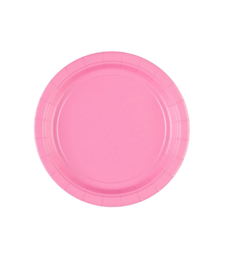 Kis rózsaszín tányérok