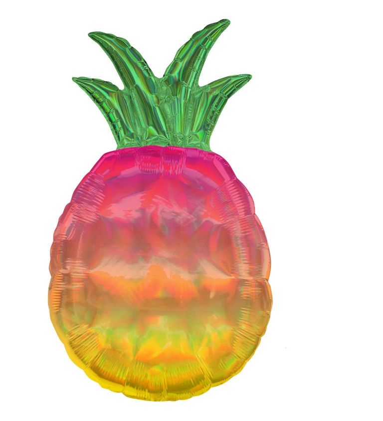 Léggömb ananász színes
