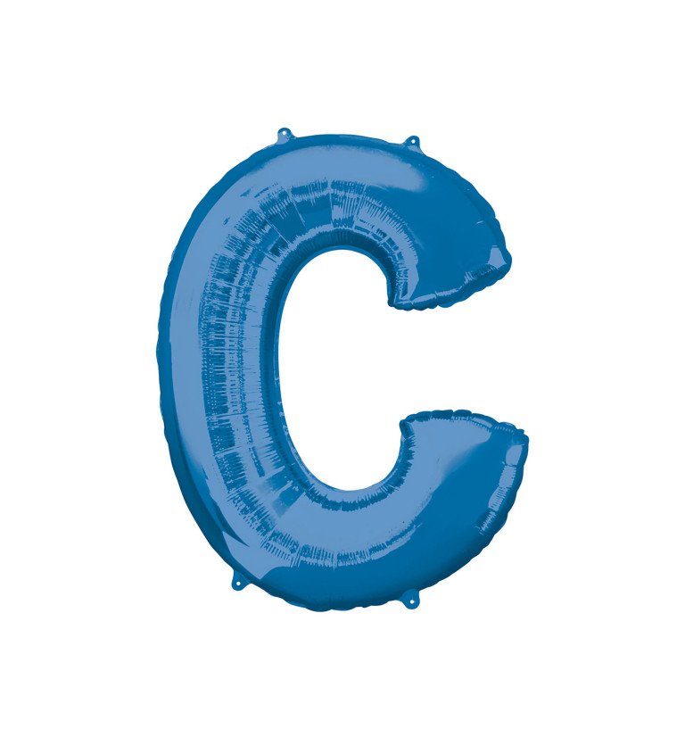 Kék fóliás léggömb C