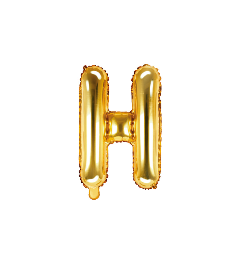 Fólia léggömb arany H
