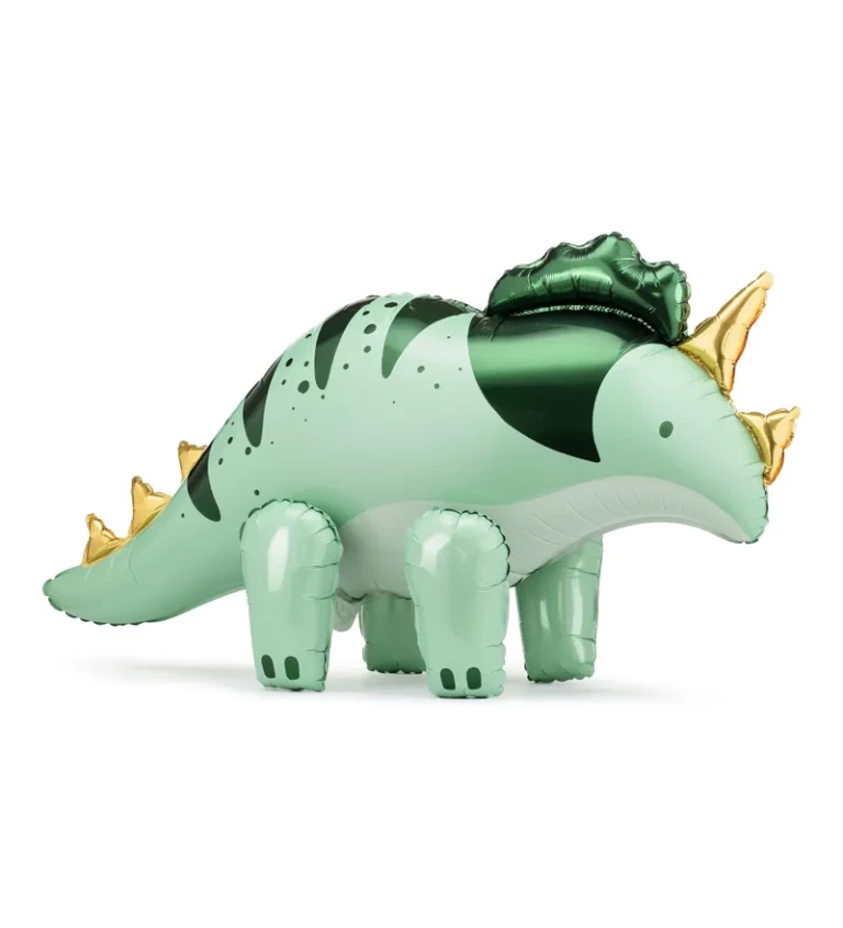 Fólia léggömb Triceratops