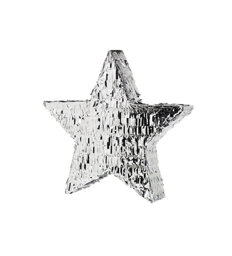 Pinata ezüst csillag