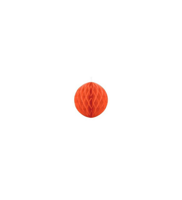 Papír narancssárga labda